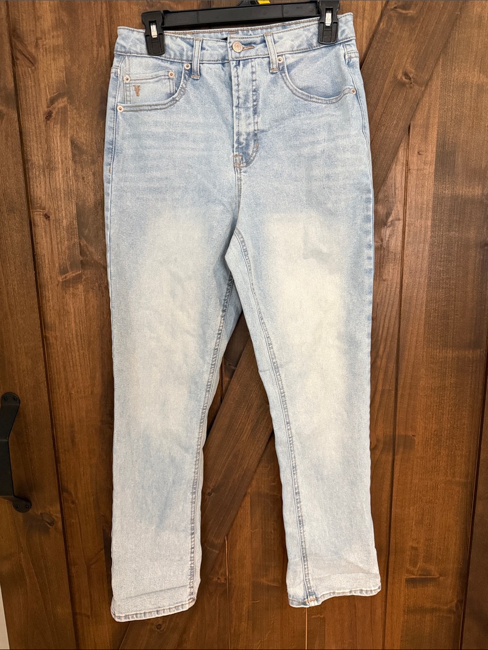 Frye Light Blue Straight Jeans